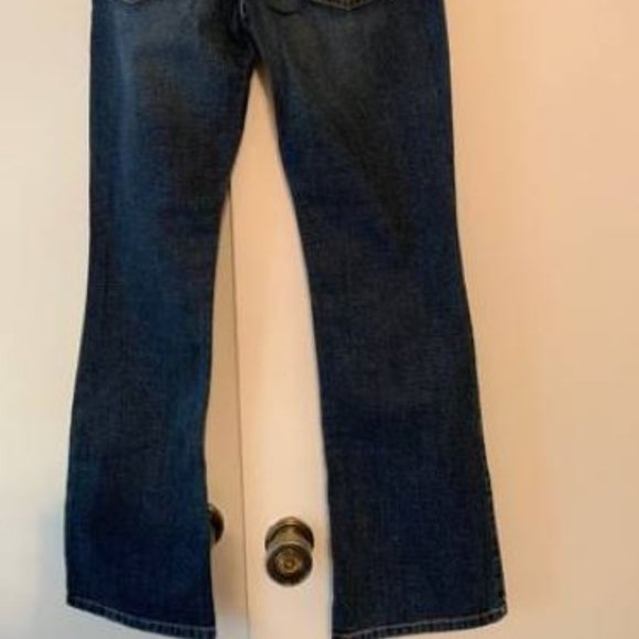 Juniors Levi Strauss Stretch Lowrise Bootcut Jeans Size Juniors 9 MED - Picture 7 of 7